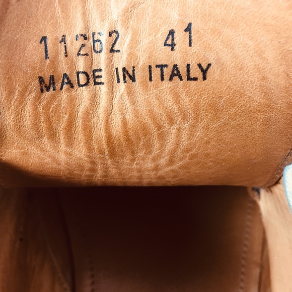 💙ANDRE Leather Lace Up Uncle Boots - Picture 3 of 7